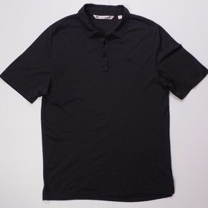 TRAVIS MATHEW GOLF POLO BLACK 'THE ZINNA'